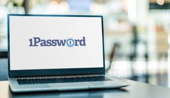 1Password on Laptop