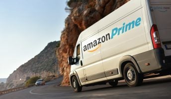 Amazon delivery van