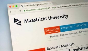 Maastricht University Website