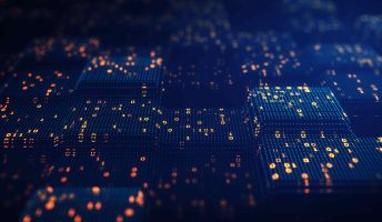 Abstract Image of Data Points