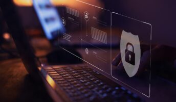 Cybersecurity padlock