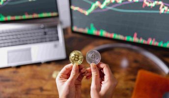 Ether and Bitcoin Coins
