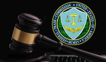 Judge's Hammer and FTC logo