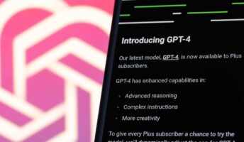 GPT-4 on phone screen