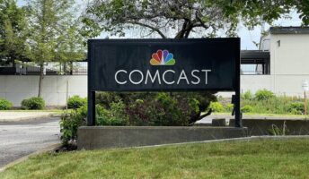sign outside comcast office