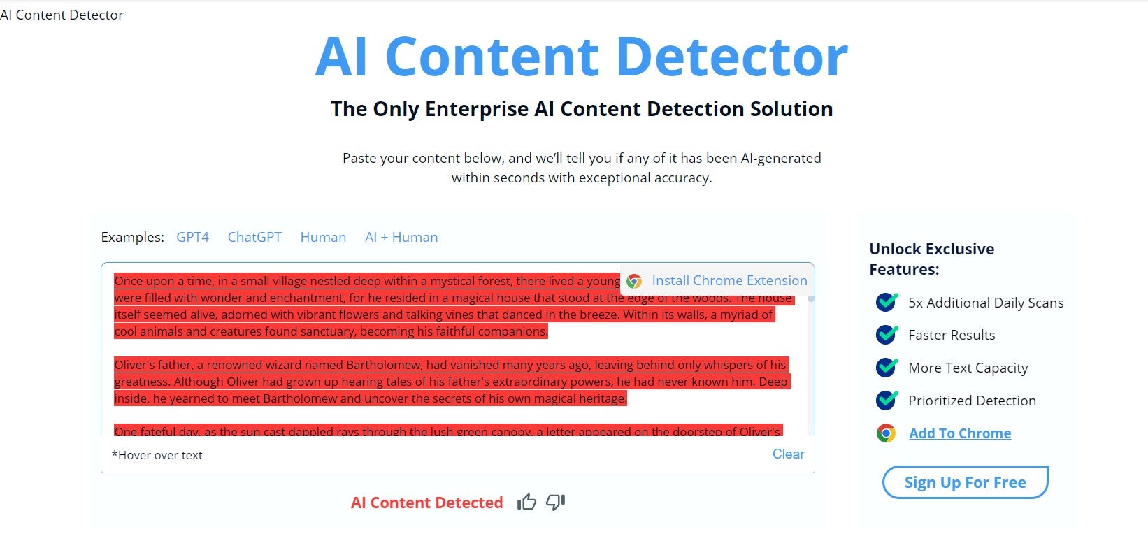 copyleaks ai detector