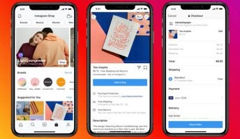 facebook shop on instagram