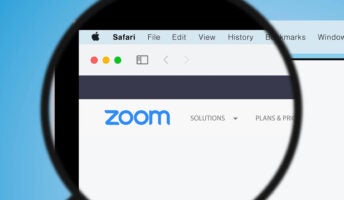 Zoom website