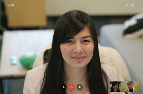 Google Hangouts call