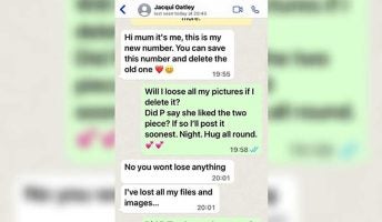 Hi mum Whatsapp Scam picture