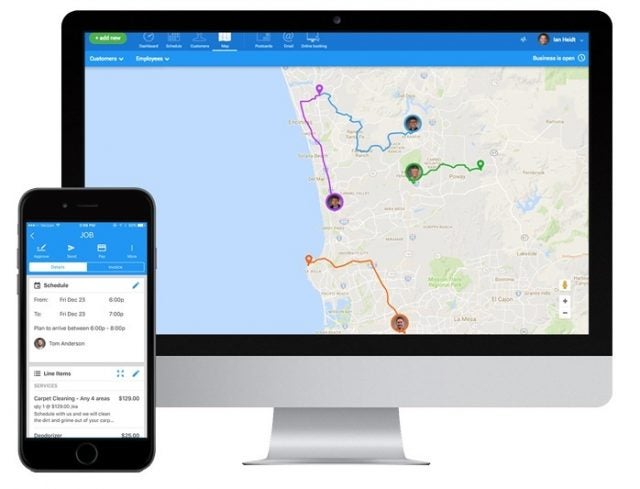 Housecall Pro field service dispatch software