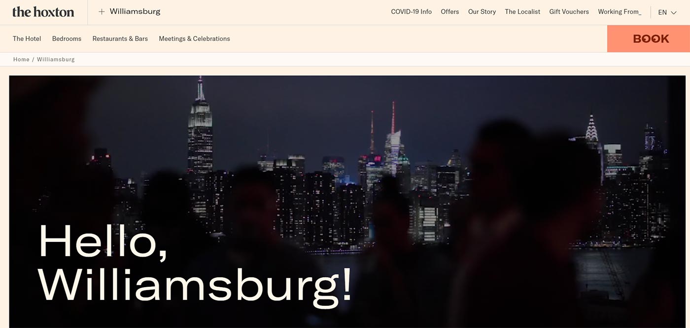hoxton williamsburg website