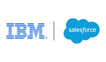IBM and Salesforce logos