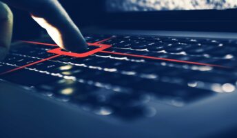 picture of person pressing keyboard