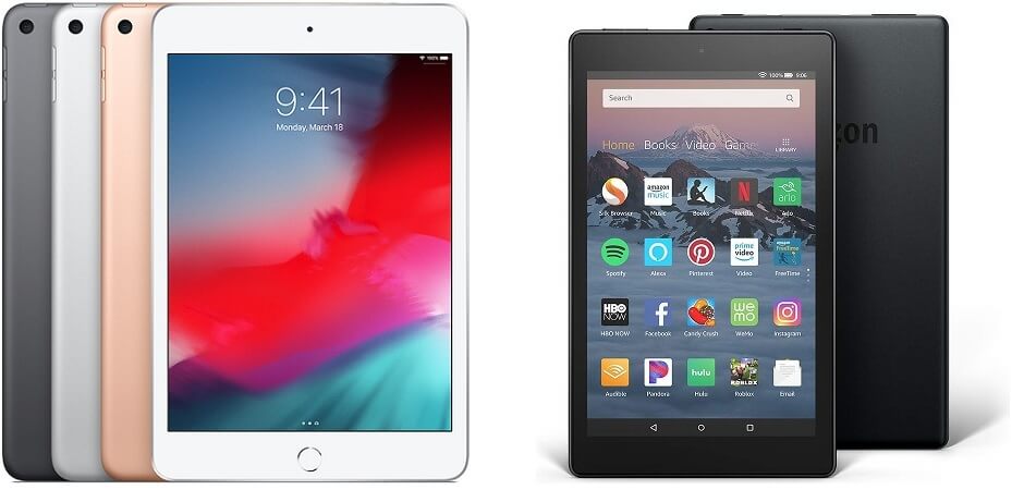 Apple iPad or Amazon Fire