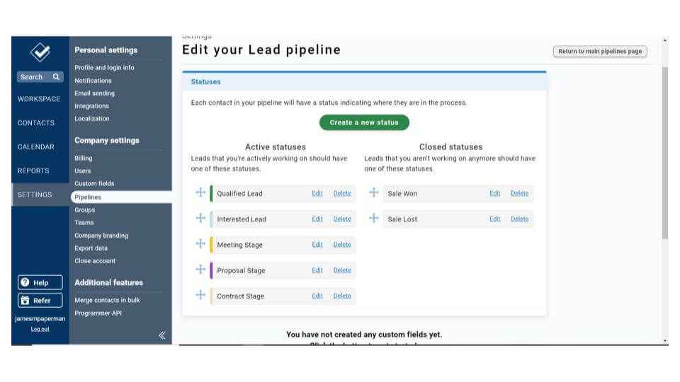 LACRM pipeline