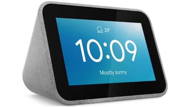 lenovo smart clock time and weather