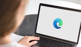 Microsoft Edge on Laptop