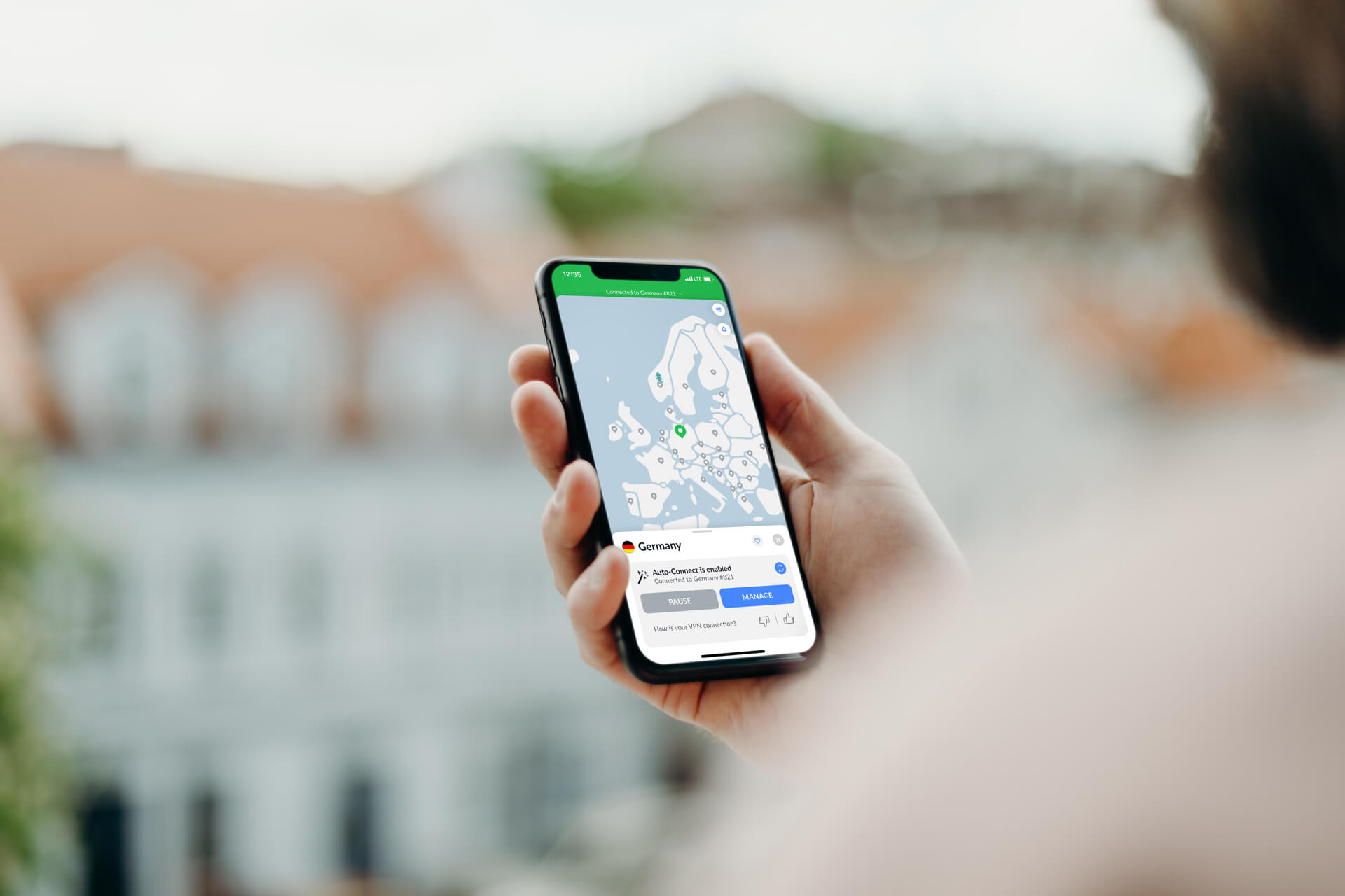 NordVPN iOS Photo of User Interface