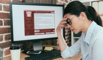 Ransomware on Computer