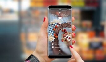 Restaurant Website on Mobile