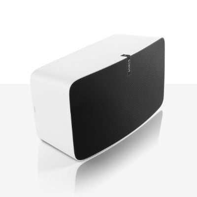 Sonos Play:5 speaker white with black grille small