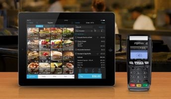 Talech POS iPad and card reader