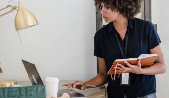 A remote white collar worker