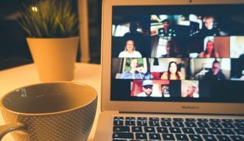 Zoom video chat