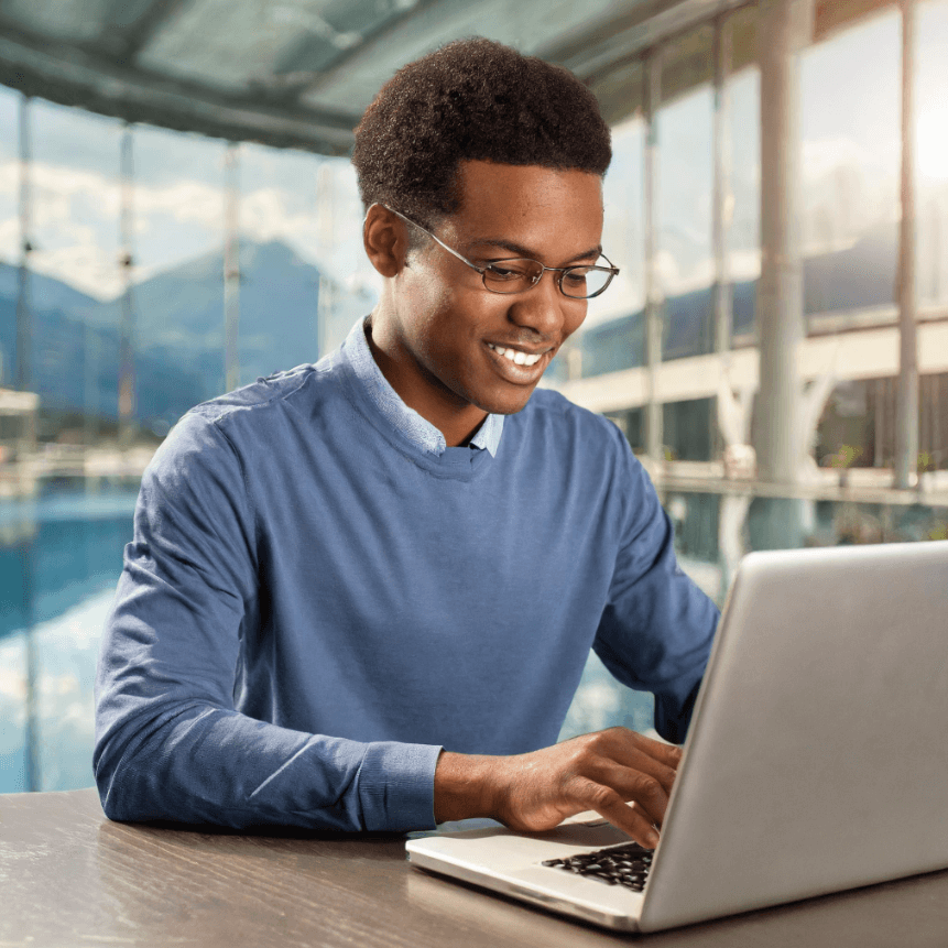 Adobe Firefly Working on Laptop