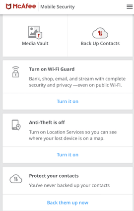 McAfee App Vault
