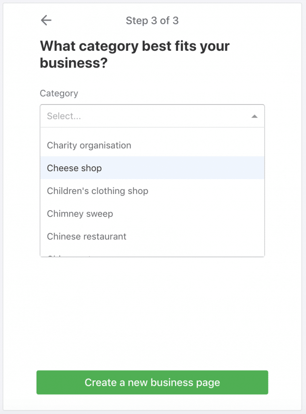Nextdoor Business Category