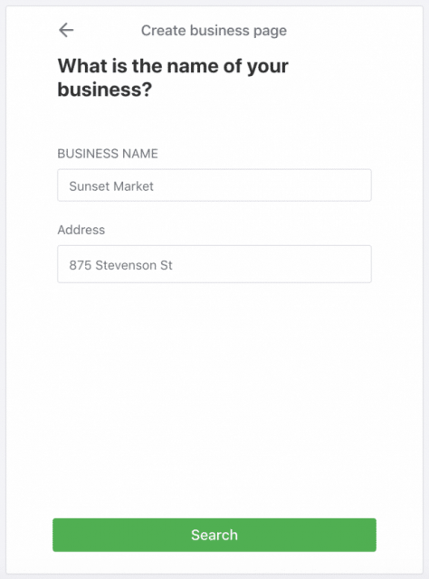 Nextdoor Business Name