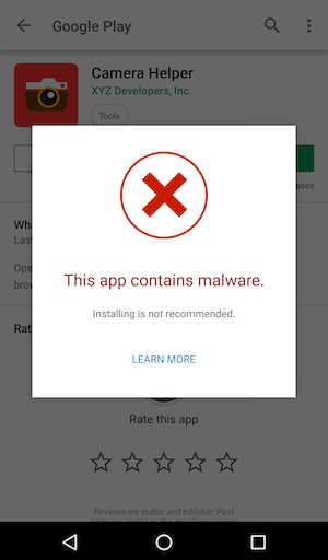 Norton App Rejection