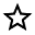 flat star icon
