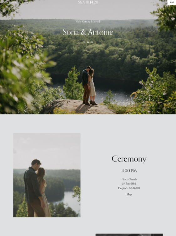 Squarespace Template Soria