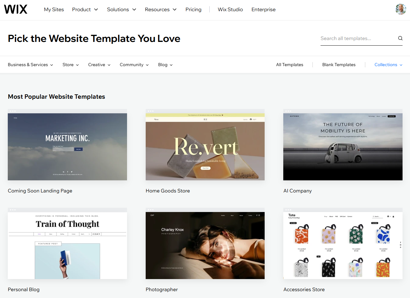 Wix Templates