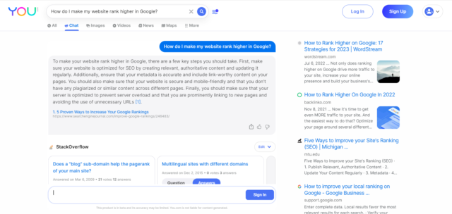 Youchat test 3